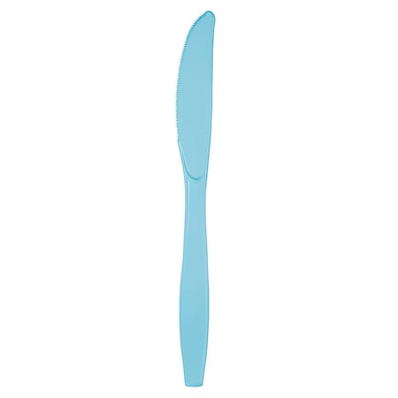 Touch Of Color Pastel Blue Plastic Knives, 7.5", 288PK 010606